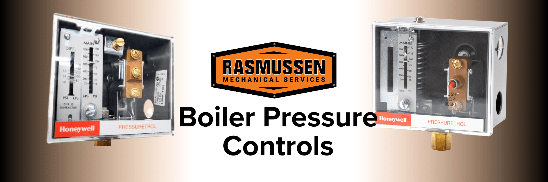 Boiler Pressure Controls Header