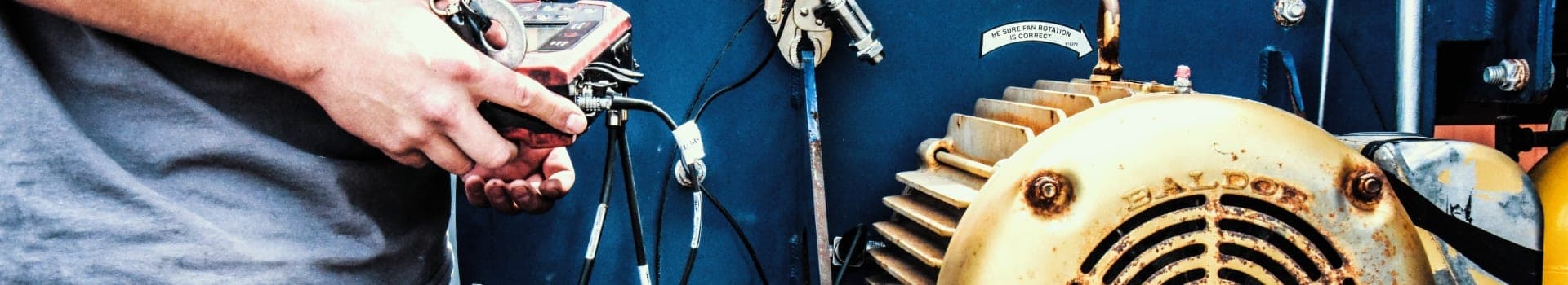 hvac equipment testing blower motor